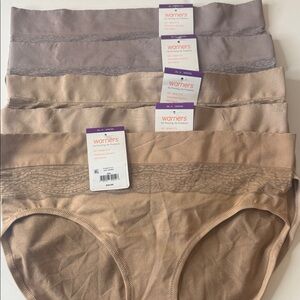 Warners Hipster Panties 5 Pairs - Size XXL 2XL 9